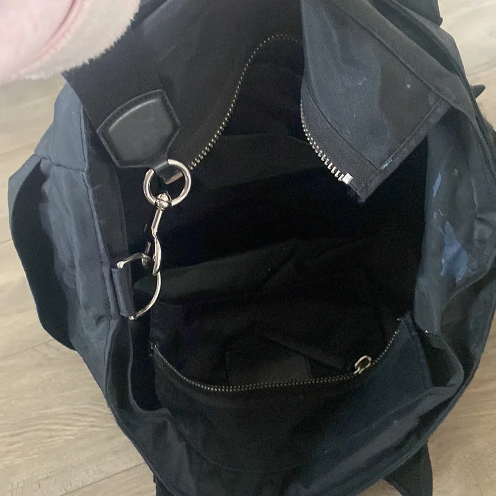 Marc Jacobs Nylon Biker Diaper Bag in Black
